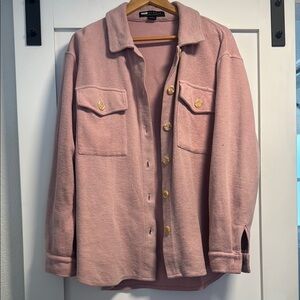 Sanctuary - Fuzzy Knit Shirt Jacket